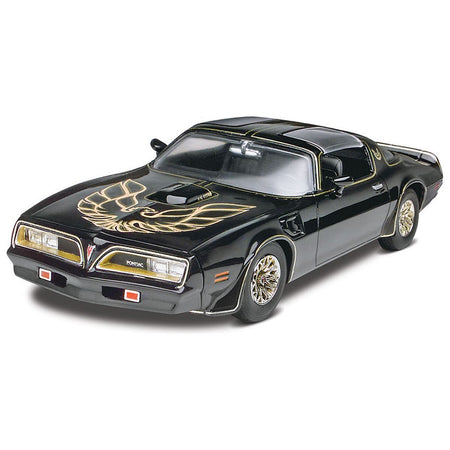 Level 4 Model Kit 1977 Pontiac Firebird "Smokey and the Bandit" (1977) Movie 1/25 Scale Model Car by Revell-Revell-ModelCars.com