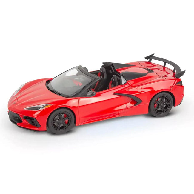 Level 4 Model Kit 2022 Chevrolet Corvette C8 Hardtop Convertible 1/25 Scale Model by Revell-Revell-ModelCars.com