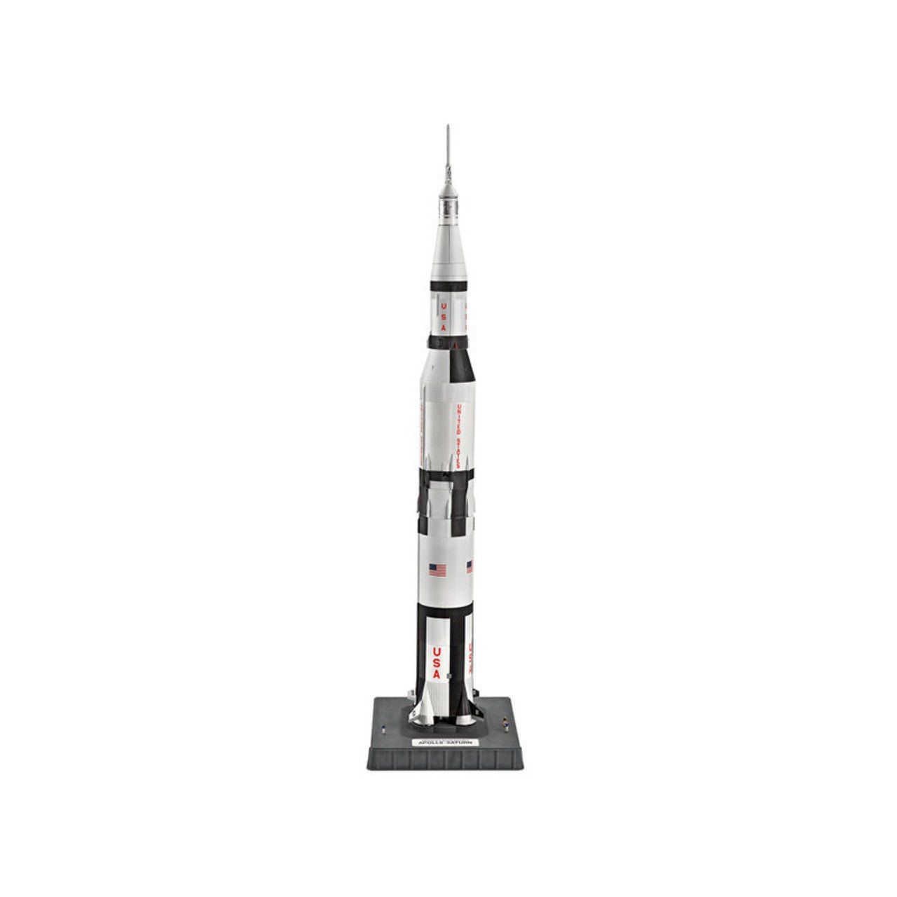 Level 4 Model Kit Apollo 11 Saturn V Rocket "50th Anniversary Moon Landing" 1/144 Scale Model by Revell - Revell - ModelCars.com