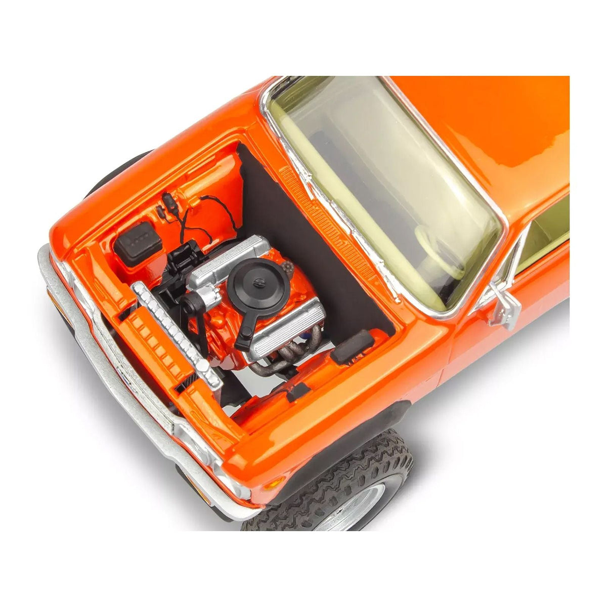 Level 4 Model Kit Chevrolet LUV 4x4 Pickup Truck "High Roller" 1/24 Scale Model by Revell-Revell-ModelCars.com