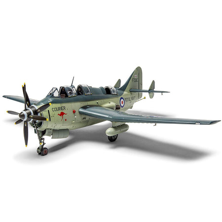 Level 4 Model Kit Fairey Gannet COD.4 Aircraft with 3 Scheme Options 1/48 Plastic Model Kit by Airfix-Airfix-ModelCars.com