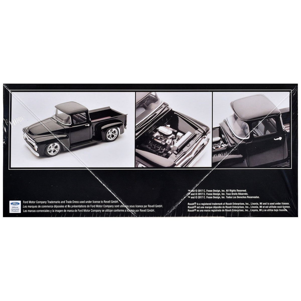 Level 4 Model Kit Ford FD-100 Pickup Truck "Foose" 1/25 Scale Model by Revell-Revell-ModelCars.com