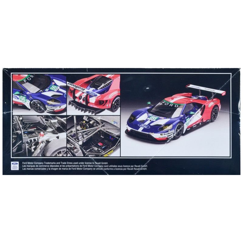 Level 4 Model Kit Ford GT "24 Hours of Le Mans" (2017) 1/24 Scale Model by Revell - Revell - ModelCars.com
