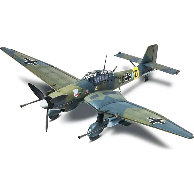 Level 4 Model Kit Junkers STUKA JU 87G-1 Tank Buster Bomber Aircraft 1/48 Scale Model by Revell-Revell-ModelCars.com