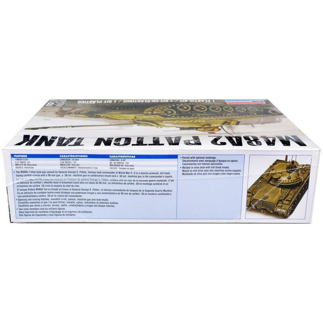 Level 4 Model Kit M48A2 Patton Tank 1/35 Scale Model by Revell - Revell - ModelCars.com