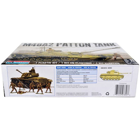 Level 4 Model Kit M48A2 Patton Tank 1/35 Scale Model by Revell-Revell-ModelCars.com
