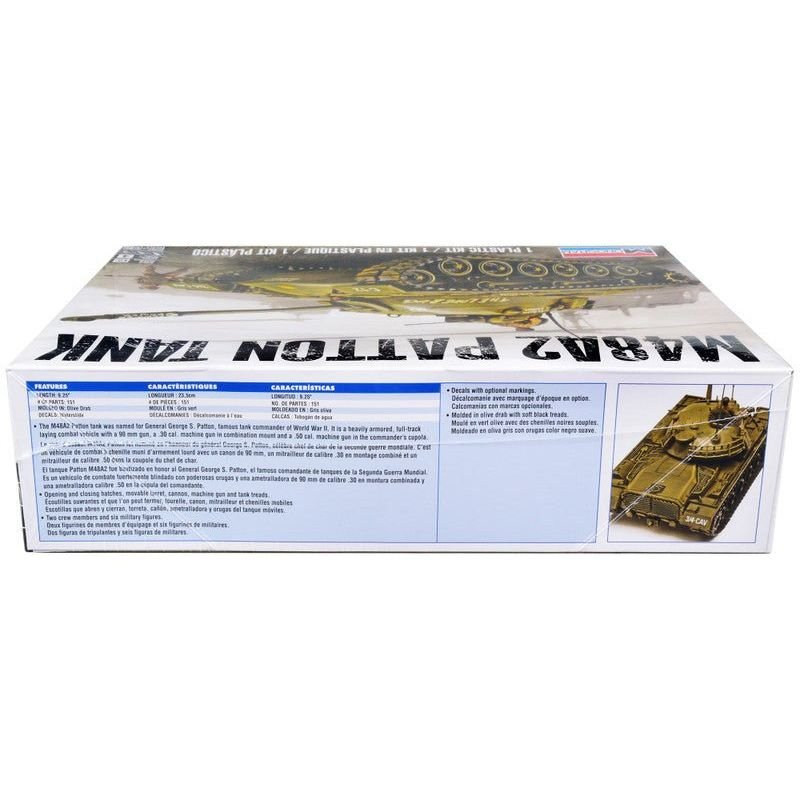 Level 4 Model Kit M48A2 Patton Tank 1/35 Scale Model by Revell-Revell-ModelCars.com