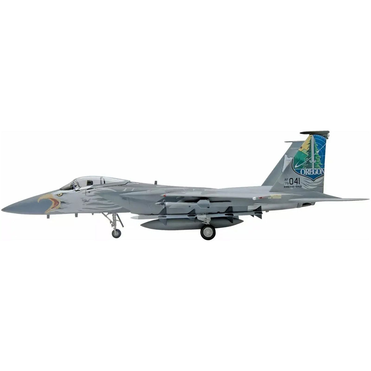 Level 4 Model Kit McDonnell Douglas F-15C Eagle Fighter Aircraft 1/48 Scale Model by Revell-Revell-ModelCars.com