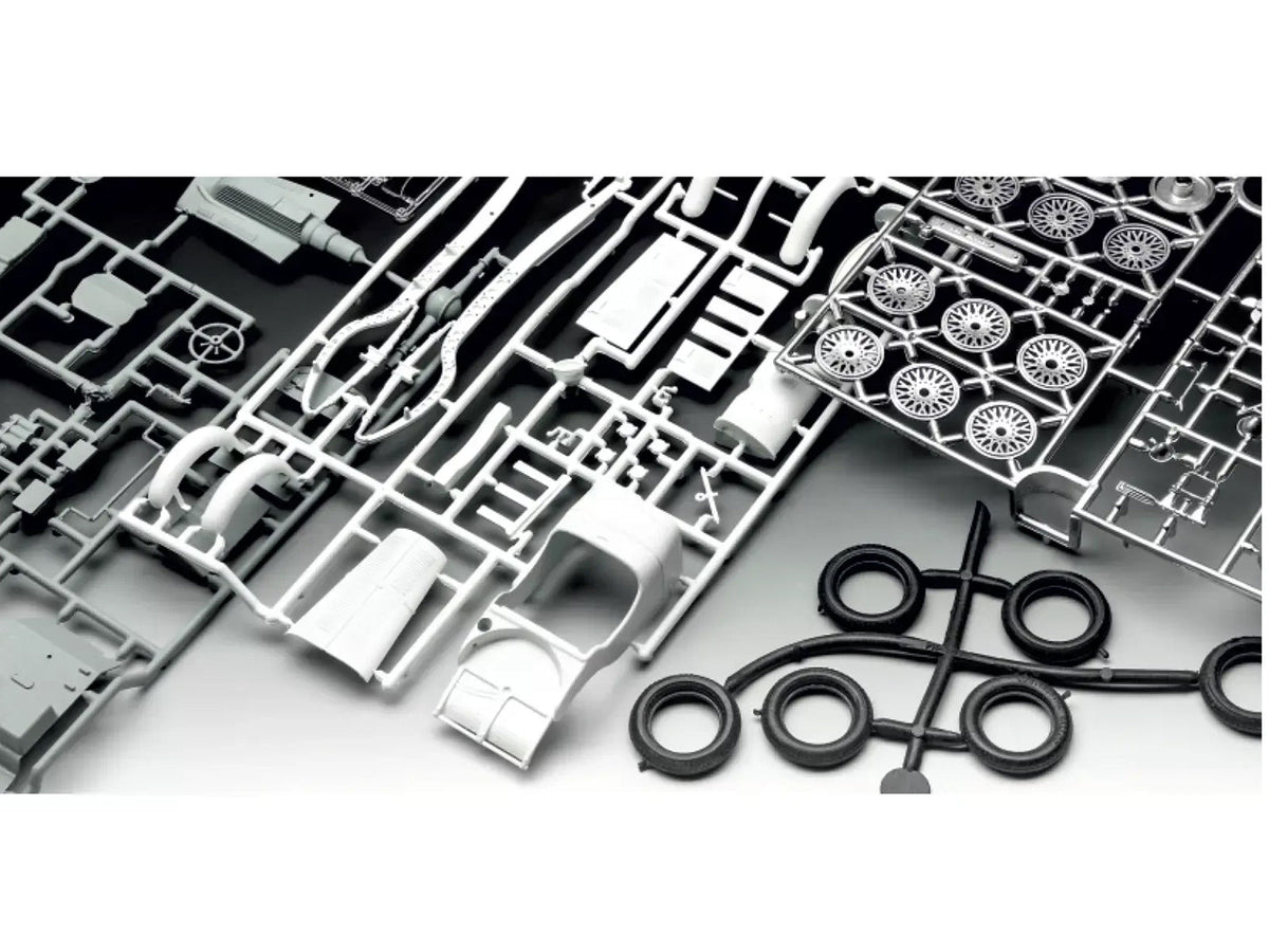 Level 4 Model Kit Mercedes-Benz SSKL All-Included Kit 1/32 Scale Model by Revell-Revell-ModelCars.com