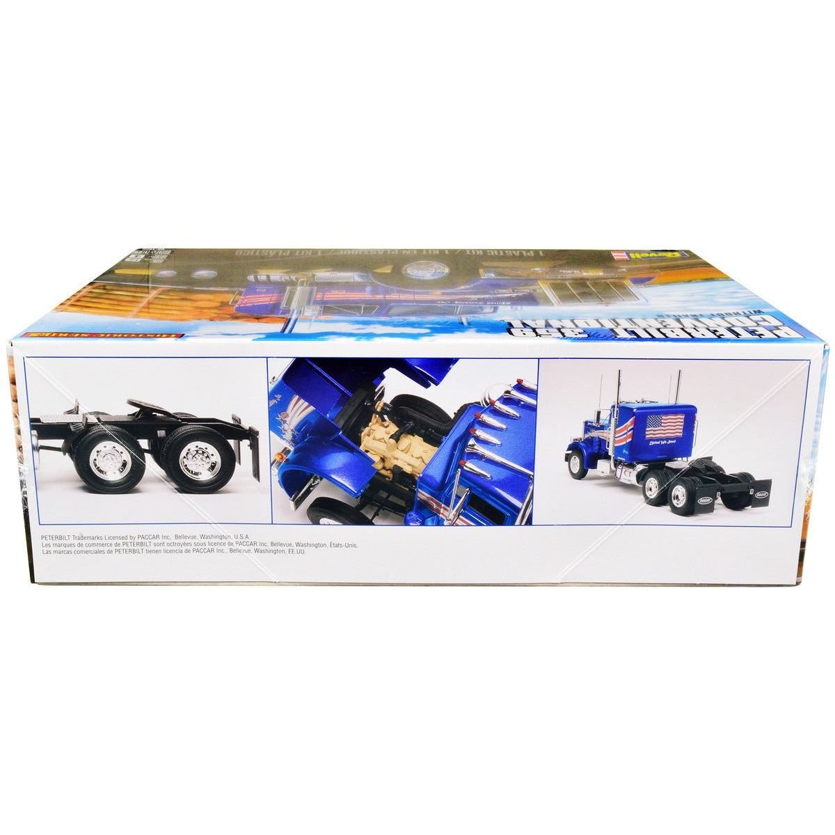Level 4 Model Kit Peterbilt 359 Conventional Truck Tractor (without Trailer) "Historic Series" 1/25 Scale Model by Revell-Revell-ModelCars.com