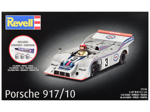 Level 4 Model Kit Porsche 917/10 All-Included Kit 1/32 Scale Model by Revell