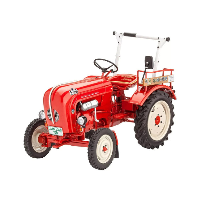 Level 4 Model Kit Porsche Diesel Junior 108 Tractor "Farm Tractor Series" 1/24 Scale Model by Revell-Revell-ModelCars.com