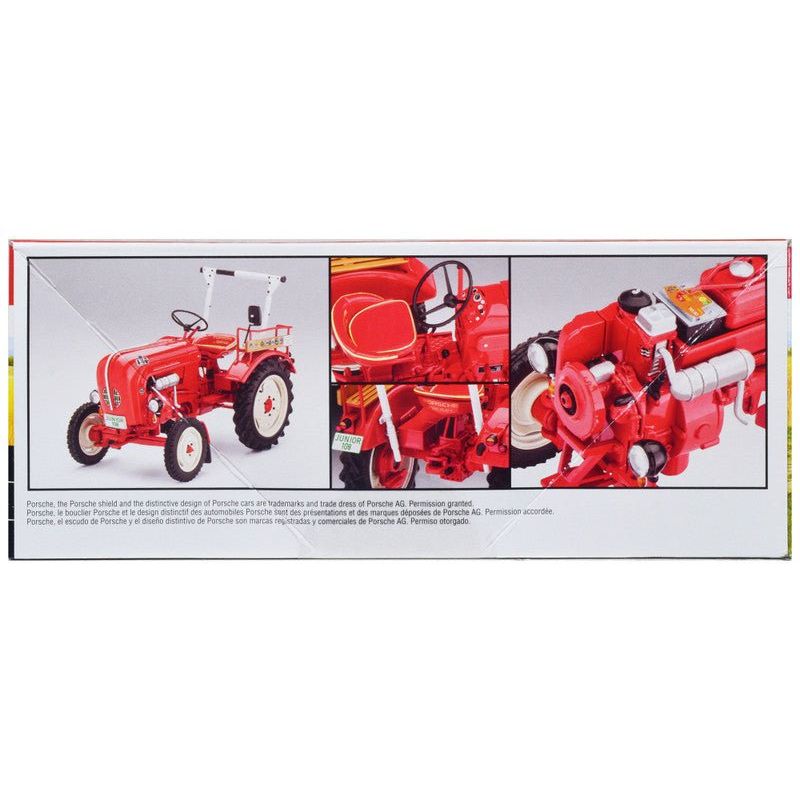Level 4 Model Kit Porsche Diesel Junior 108 Tractor "Farm Tractor Series" 1/24 Scale Model by Revell - Revell - ModelCars.com