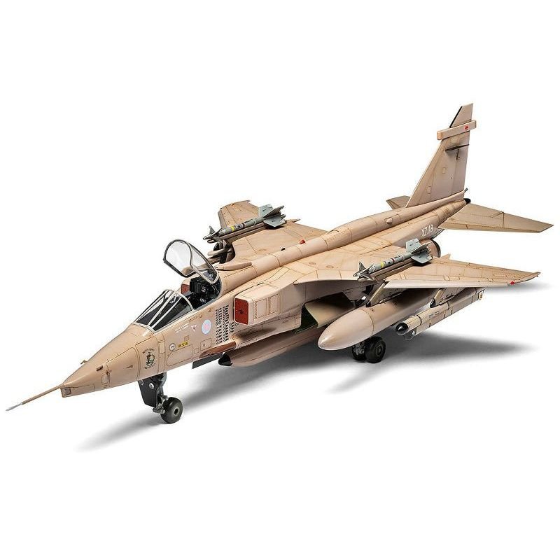 Level 4 Model Kit SEPECAT Jaguar GR.1/GR.1A Aircraft with 4 Scheme Options 1/48 Plastic Model Kit by Airfix-Airfix-ModelCars.com