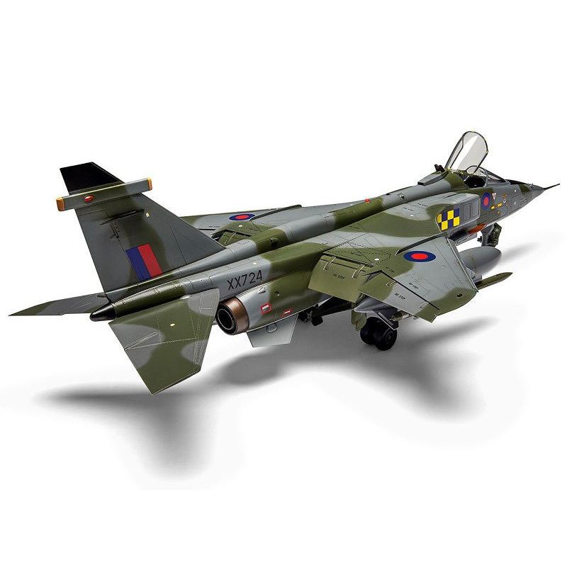 Level 4 Model Kit SEPECAT Jaguar GR.1/GR.1A Aircraft with 4 Scheme Options 1/48 Plastic Model Kit by Airfix-Airfix-ModelCars.com