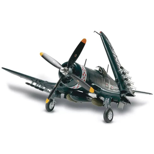 Level 4 Model Kit Vought F4U-4 Corsair Fighter Aircraft 1/48 Scale Model by Revell-Revell-ModelCars.com