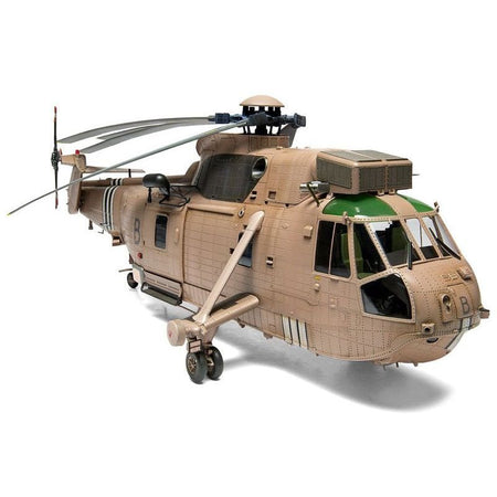 Level 4 Model Kit Westland Sea King HC.4 Helicopter with 4 Scheme Options 1/48 Plastic Model Kit by Airfix-Airfix-ModelCars.com