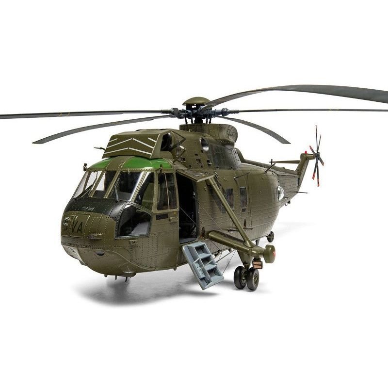 Level 4 Model Kit Westland Sea King HC.4 Helicopter with 4 Scheme Options 1/48 Plastic Model Kit by Airfix-Airfix-ModelCars.com