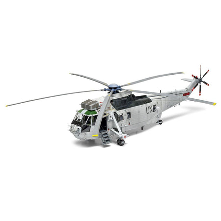 Level 4 Model Kit Westland Sea King HC.4 Helicopter with 4 Scheme Options 1/48 Plastic Model Kit by Airfix-Airfix-ModelCars.com