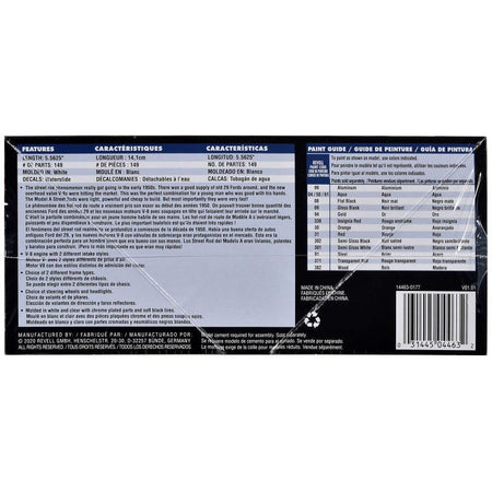 Level 5 Model Kit 1929 Ford Model A Roadster 2 - in - 1 Kit 1/25 Scale Model by Revell - Revell - ModelCars.com