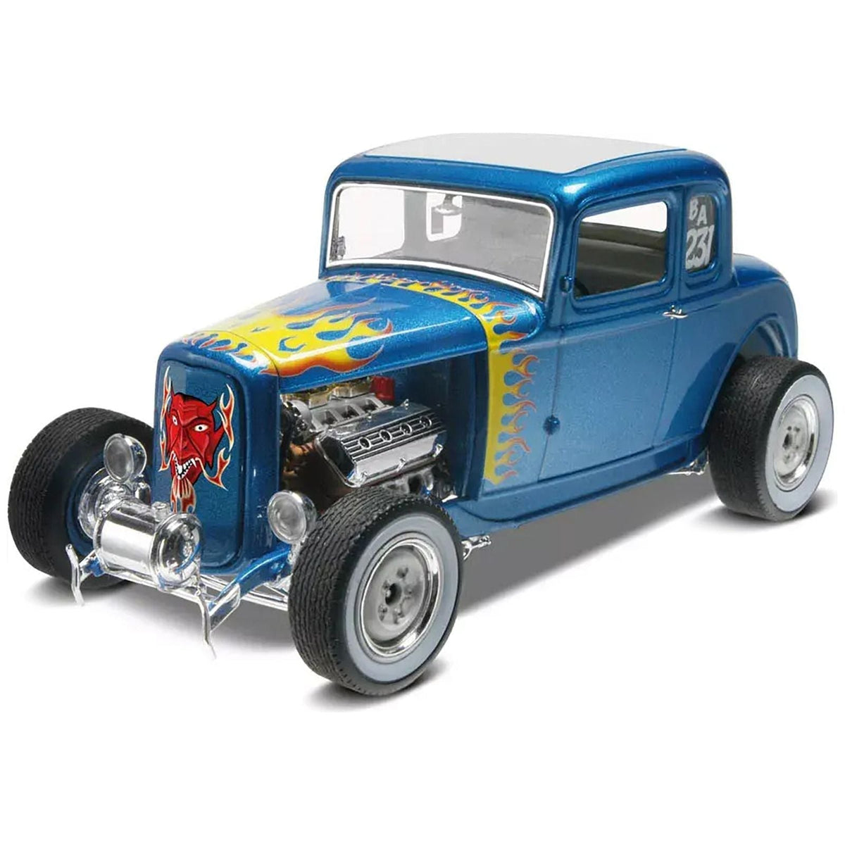 Level 5 Model Kit 1932 Ford 5-Window Coupe 2-in-1 Kit 1/25 Scale Model by Revell-Revell-ModelCars.com