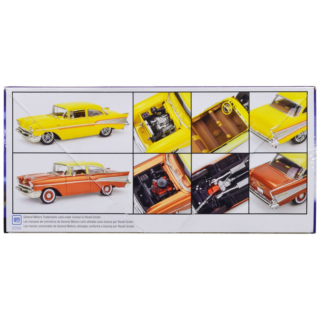 Level 5 Model Kit 1957 Chevrolet Bel Air 2-in-1 Kit 1/25 Scale Model by Revell-Revell-ModelCars.com