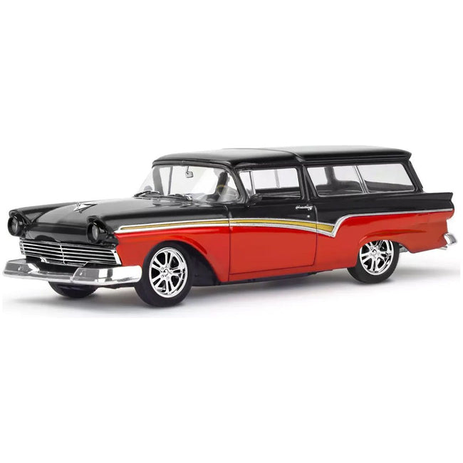 Level 5 Model Kit 1957 Ford Del Rio Ranch Wagon 2-in-1 Kit 1/25 Scale Model by Revell-Revell-ModelCars.com