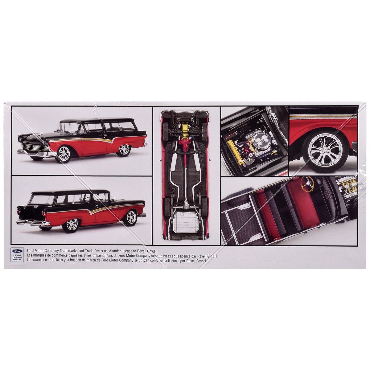 Level 5 Model Kit 1957 Ford Del Rio Ranch Wagon 2 - in - 1 Kit 1/25 Scale Model by Revell - Revell - ModelCars.com