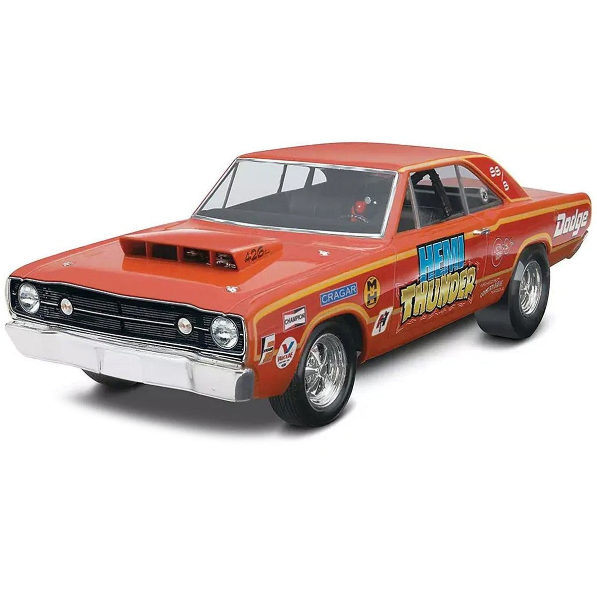 Level 5 Model Kit 1968 Dodge Dart HEMI 2-in-1 Kit 1/25 Scale Model by Revell-Revell-ModelCars.com