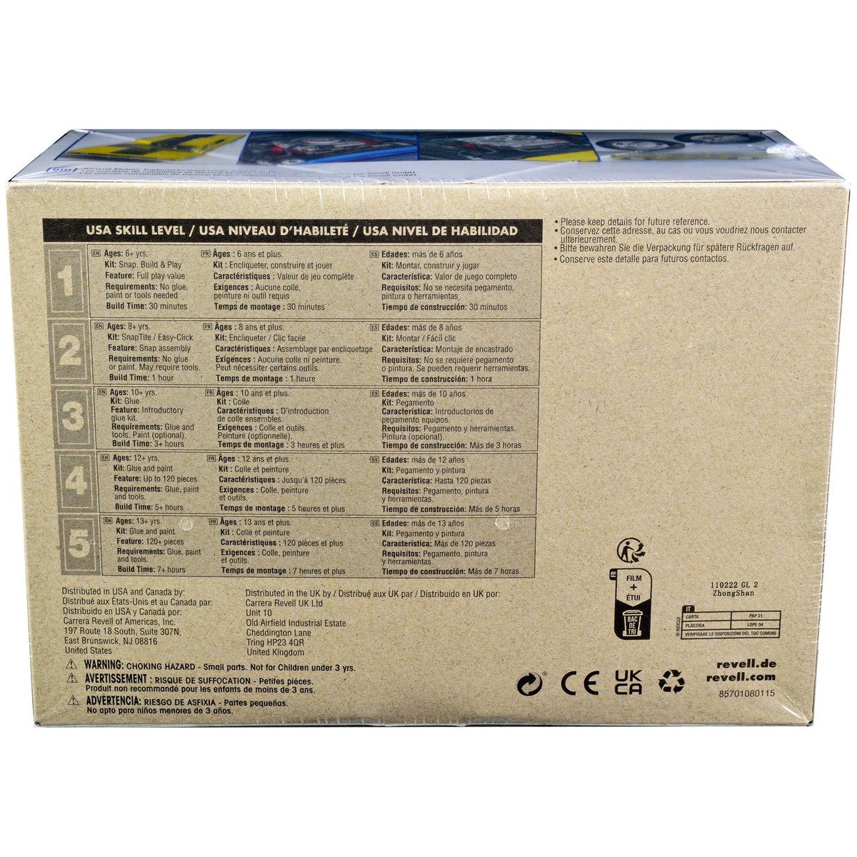 Level 5 Model Kit 1969 Chevrolet Nova SS "Special Edition" 2 - in - 1 Kit 1/25 Scale Model by Revell - Revell - ModelCars.com