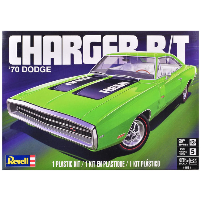Level 5 Model Kit 1970 Dodge Charger R/T 1/25 Scale Model by Revell-Revell-ModelCars.com