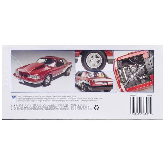 Level 5 Model Kit 1990 Ford Mustang LX 5.0 Drag Racer 1/25 Scale Model by Revell-Revell-ModelCars.com