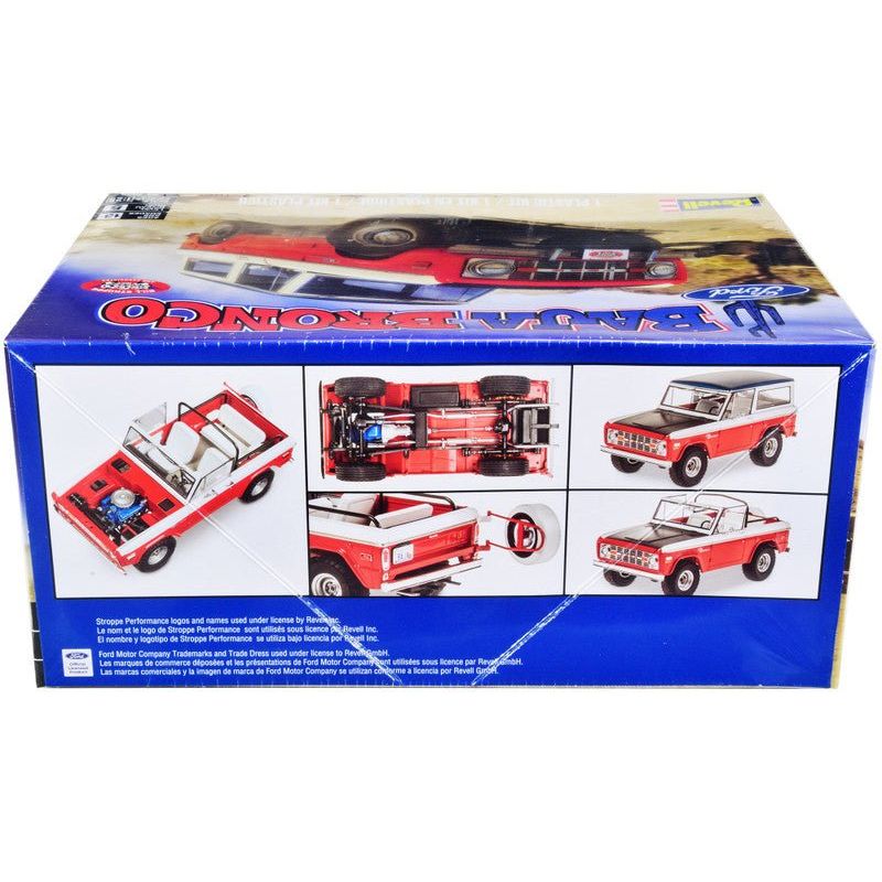 Level 5 Model Kit Ford Baja Bronco "Bill Stroppe and Associates" 1/25 Scale Model by Revell-Revell-ModelCars.com