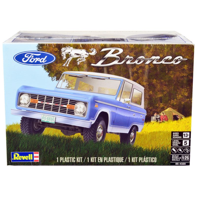Level 5 Model Kit Ford Bronco 1/25 Scale Model by Revell-Revell-ModelCars.com