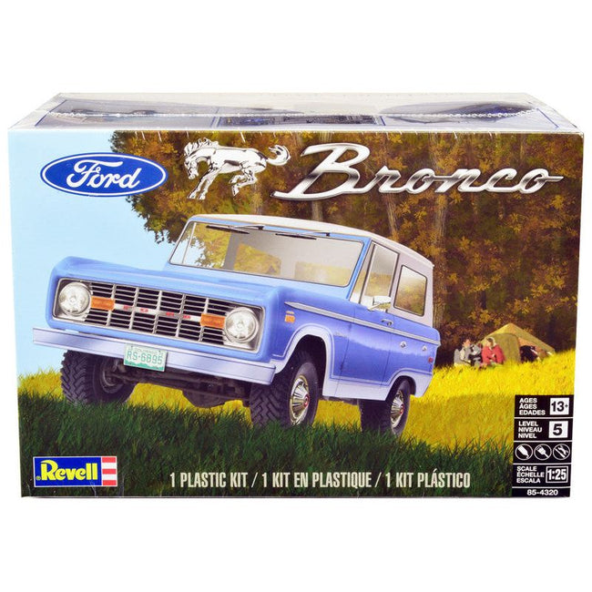 Level 5 Model Kit Ford Bronco 1/25 Scale Model by Revell-Revell-ModelCars.com