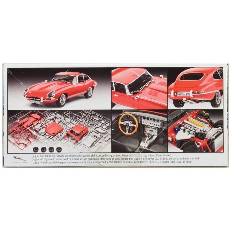 Level 5 Model Kit Jaguar XK-E (E-Type) 1/24 Scale Model by Revell-Revell-ModelCars.com