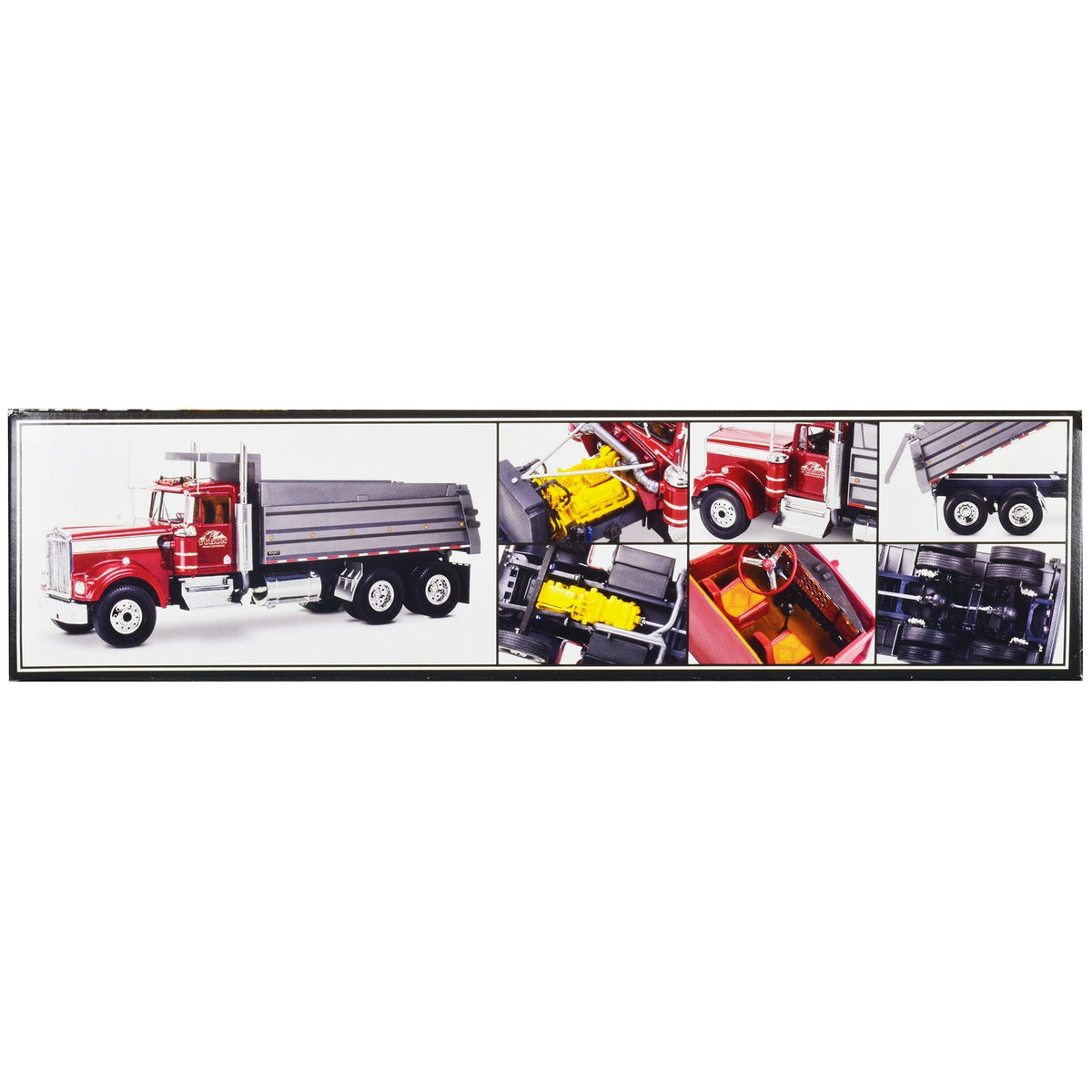 Level 5 Model Kit Kenworth W-900 Dump Truck 1/25 Scale Model by Revell-Revell-ModelCars.com