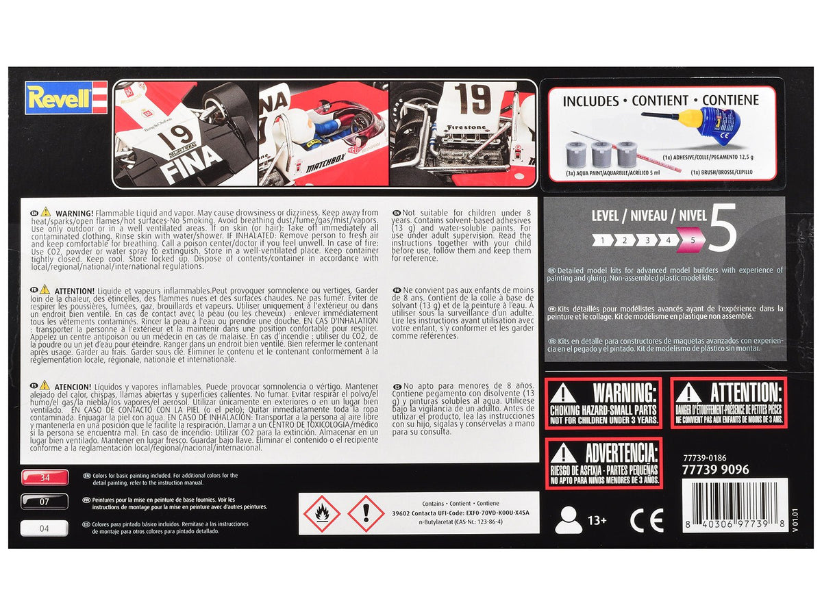 Level 5 Model Kit Surtees TS16/03 All-Included Kit 1/32 Scale Model by Revell-Revell-ModelCars.com
