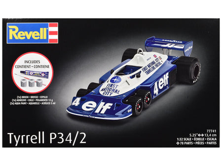 Level 5 Model Kit Tyrrell P34/2 All-Included Kit 1/32 Scale Model by Revell-Revell-ModelCars.com