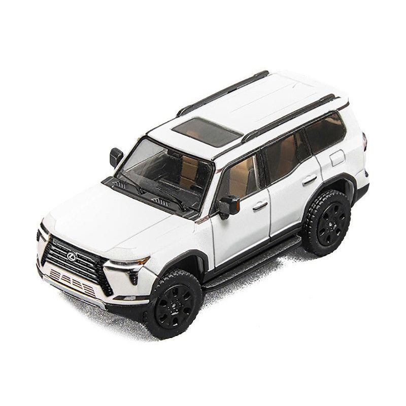 Lexus GX550 White 1/64 Diecast Model Car by GCD - GCD - ModelCars.com