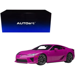 Lexus LFA Passionate Pink 1/18 Model Car by Autoart
