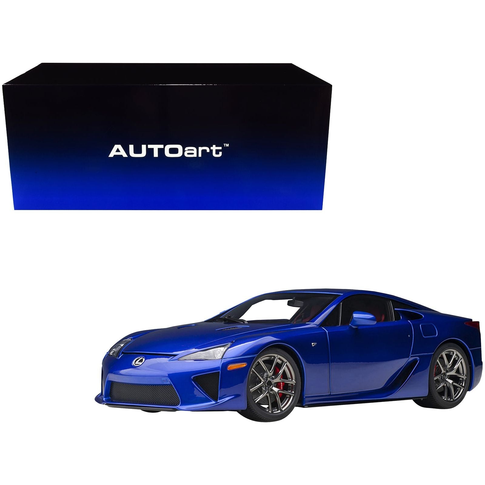 Lexus LFA Pearl Blue Metallic 1/18 Model Car by Autoart - Autoart - ModelCars.com