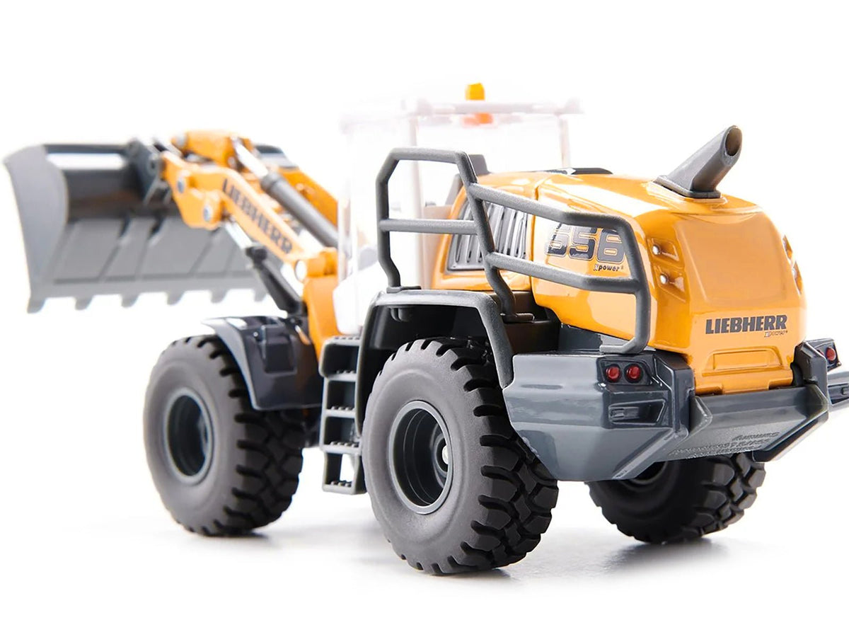 Liebherr L556 Wheel Loader Yellow with White Cabin 1/50 Diecast Model by Siku-SIKU-ModelCars.com