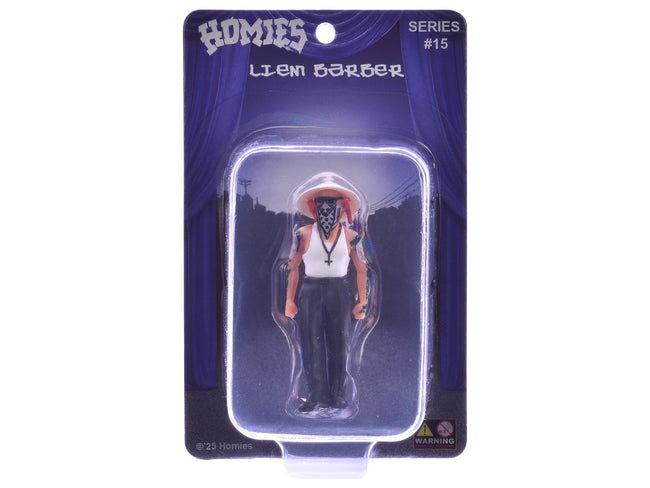 Liem Barber 1.75" Figure "Special Release" 11 Series 15 Model by Homies-Homies-ModelCars.com