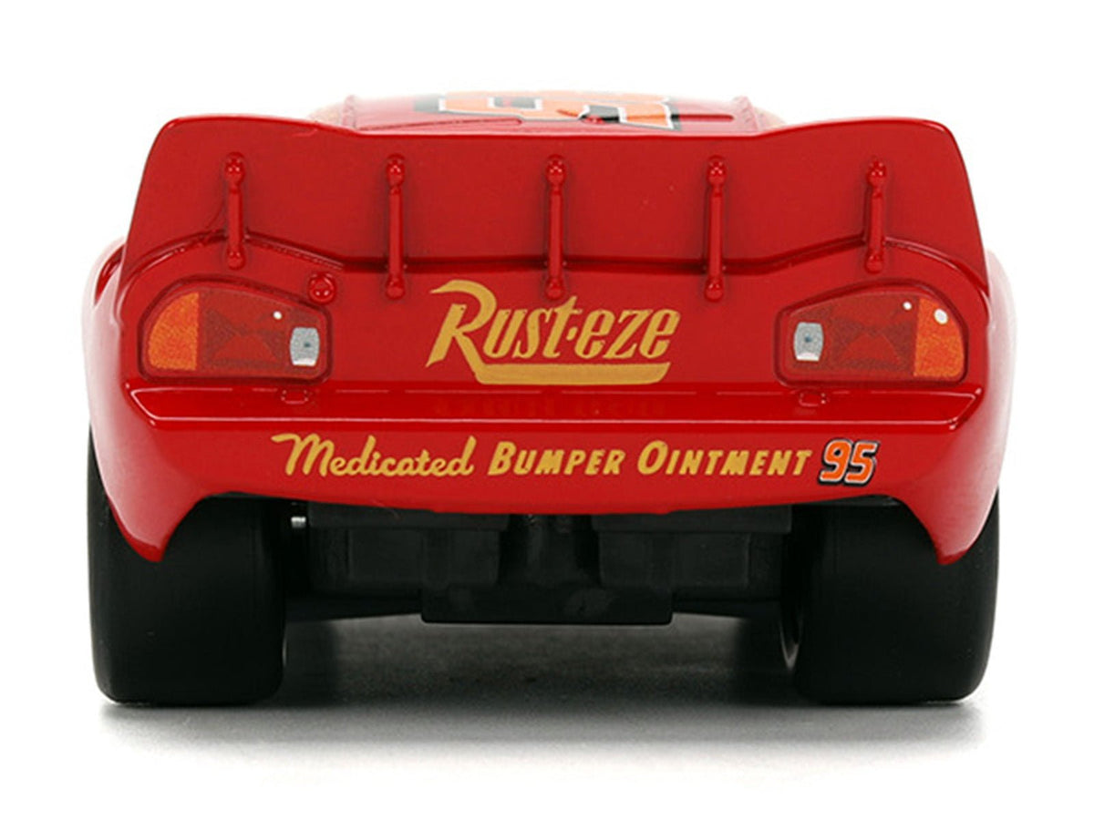 Lightning McQueen #95 Red "Cars" (2006) Movie "Hollywood Rides" Series 1/32 Diecast Model Car by Jada-Jada-ModelCars.com