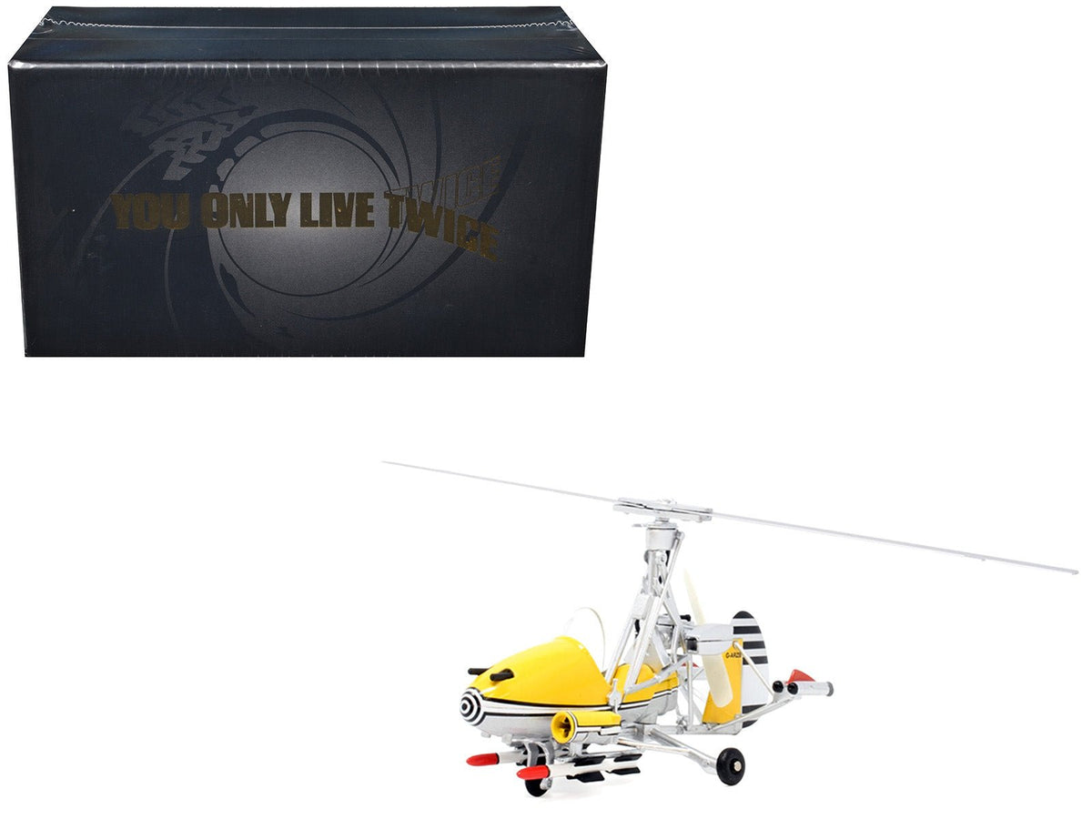 Little Nellie Gyrocopter Yellow James Bond 007 "You Only Live Twice" (1967) Movie Diecast Model by Corgi-Corgi-ModelCars.com