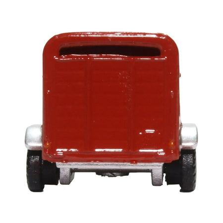 Livestock Trailer Red 1/148 (N) Scale Diecast Model Car by Oxford Diecast-Oxford Diecast-ModelCars.com