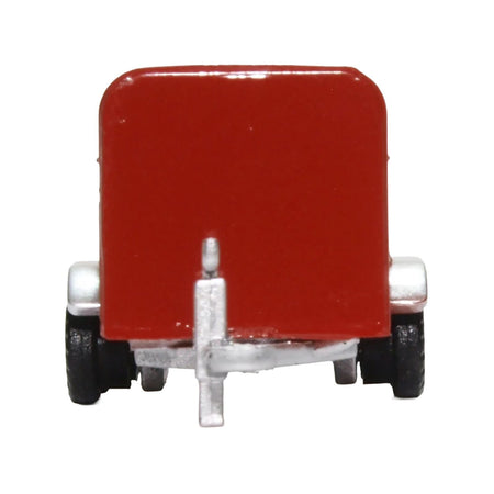 Livestock Trailer Red 1/148 (N) Scale Diecast Model Car by Oxford Diecast-Oxford Diecast-ModelCars.com
