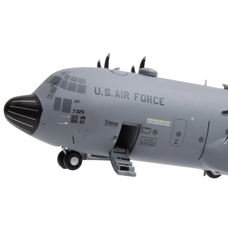 Lockheed C-130H3 Hercules Transport Aircraft "Montana Air National Guard, Great Falls ANGB" United States Air Force "Gemini 200" Series 1/200 Diecast Model Airplane by GeminiJets-GeminiJets-ModelCars.com