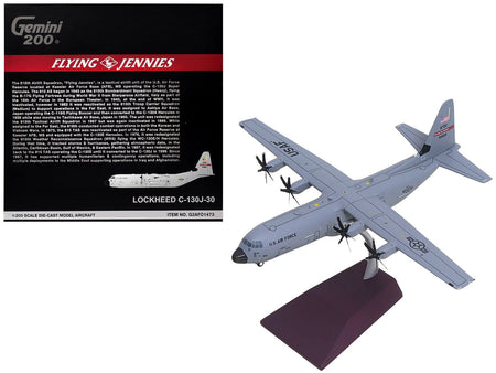 Lockheed C-130J-30 Super Hercules Transport Aircraft "05-8158 Flying Jennies 815th Airlift Squadron Keesler Air Force Base" United States Air Force "Gemini 200" Series 1/200 Diecast Model by GeminiJets-GeminiJets-ModelCars.com